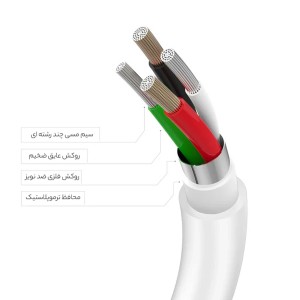 کابل Type-C به Lightning کاوان مدل A2249 طول 1 متر